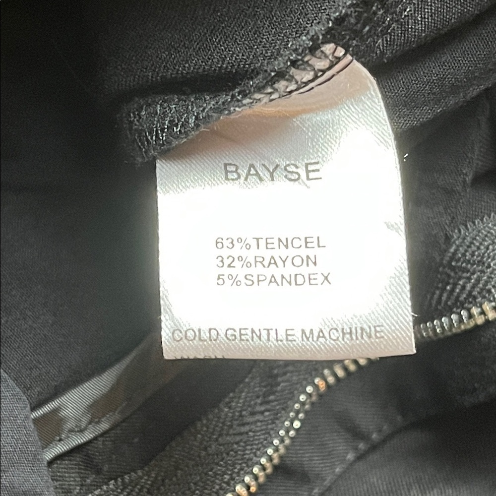 Bayse Women's Straight Leg Trousers Black - S - Picture 10 of 11